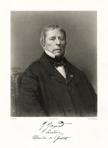 Jean Auguste Dominique Ingres by Jean Baptiste Adolphe Lafosse